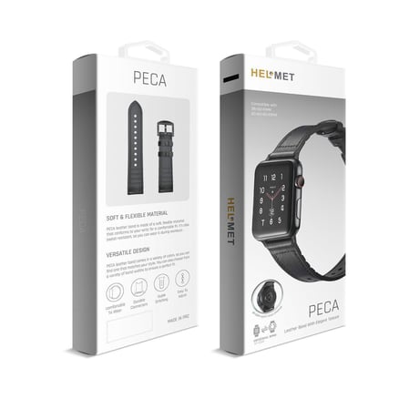 Helmet - Peca Leather Watch Band